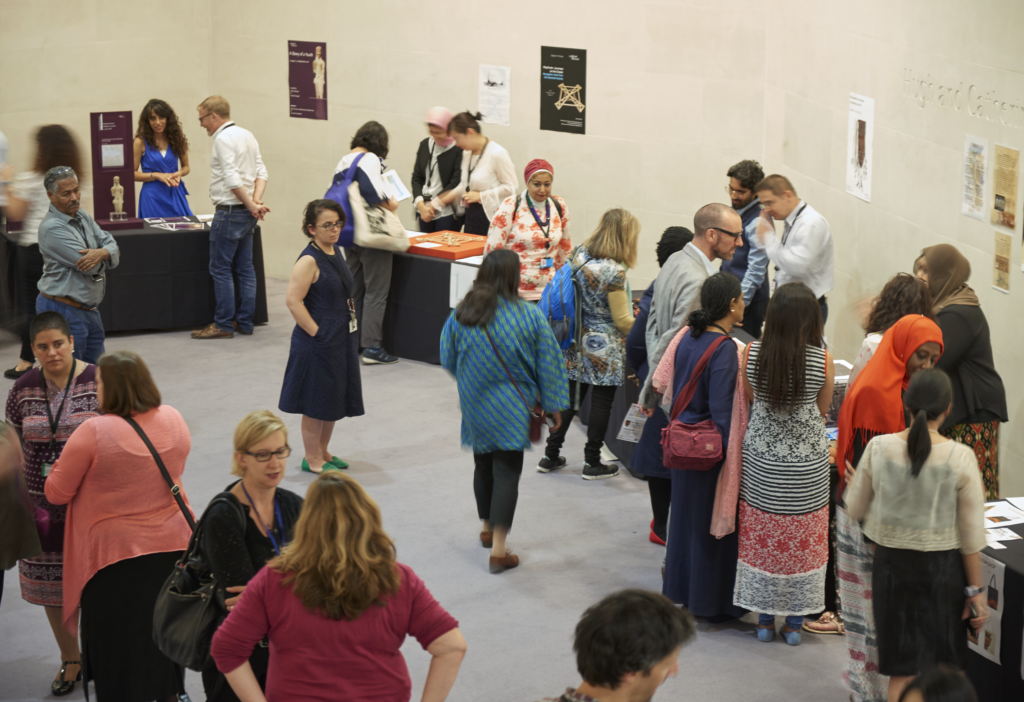 Projects are presented at a reception at the end of the summer programme (2018)